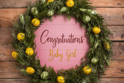 Congratulations for a Baby Girl