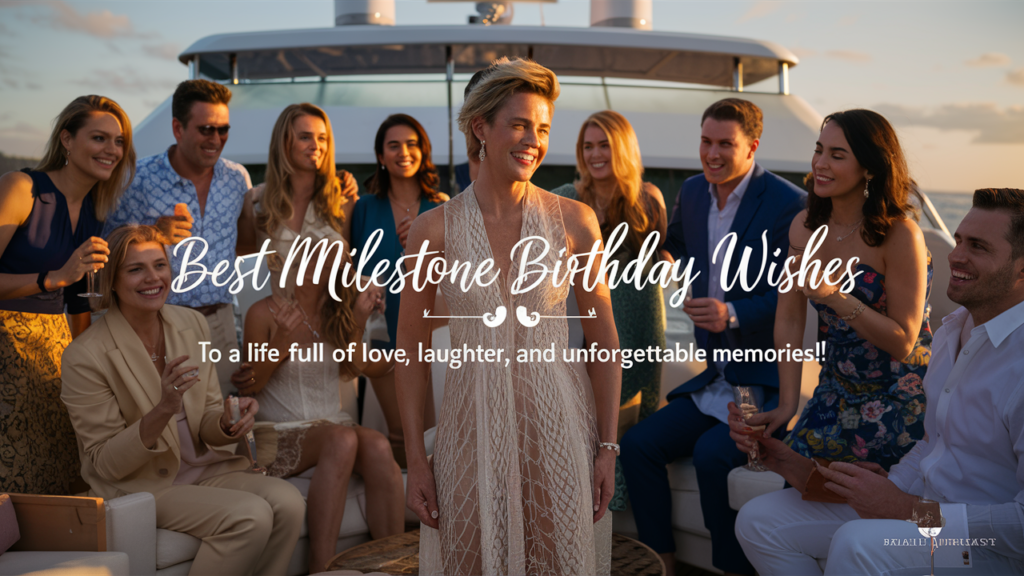 Classic Milestone Birthday Wishes