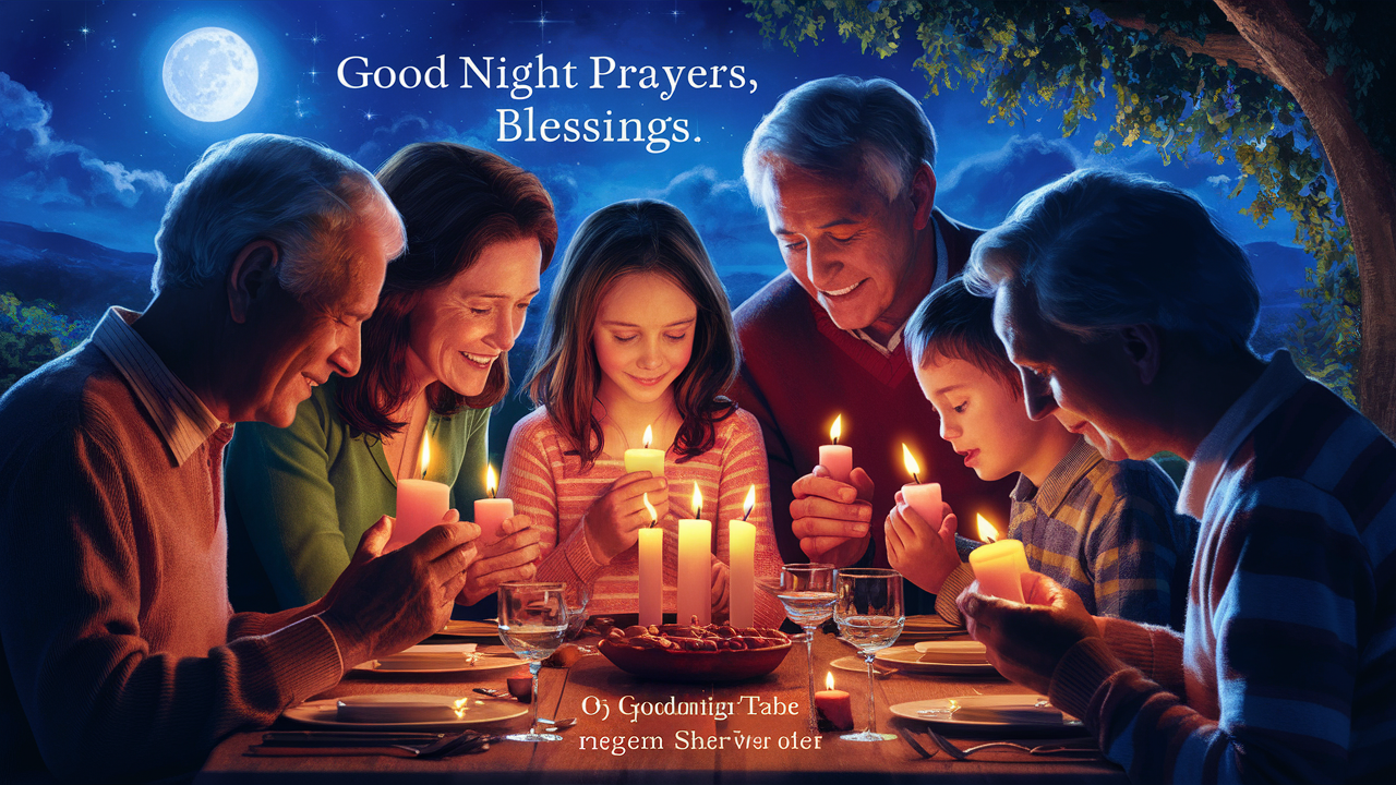 Good Night Prayers, Blessings