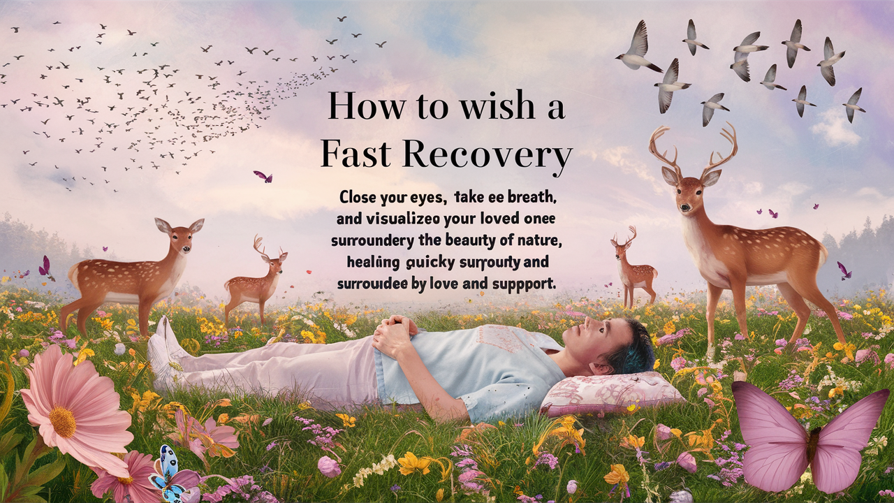 How to Wish a Fast Recovery