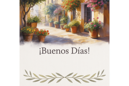 Good Morning in Spanish