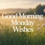 Good Morning Monday Wishes