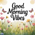 Good Morning Vibes