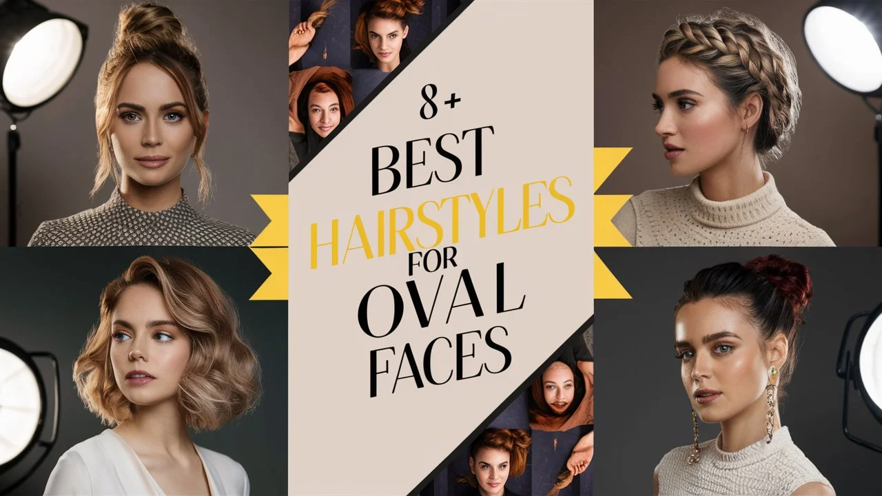 8+Best Hairstyles for Oval Faces