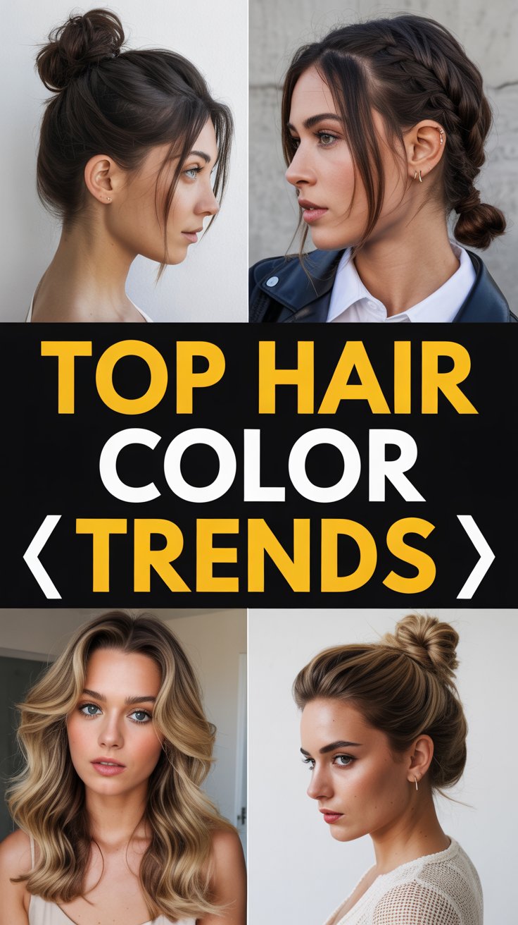 Top Hair Color Trends for