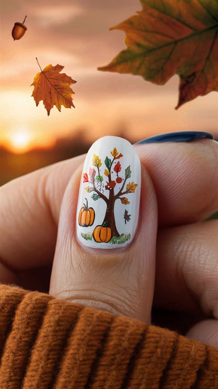20 Fall Wedding Nail Ideas