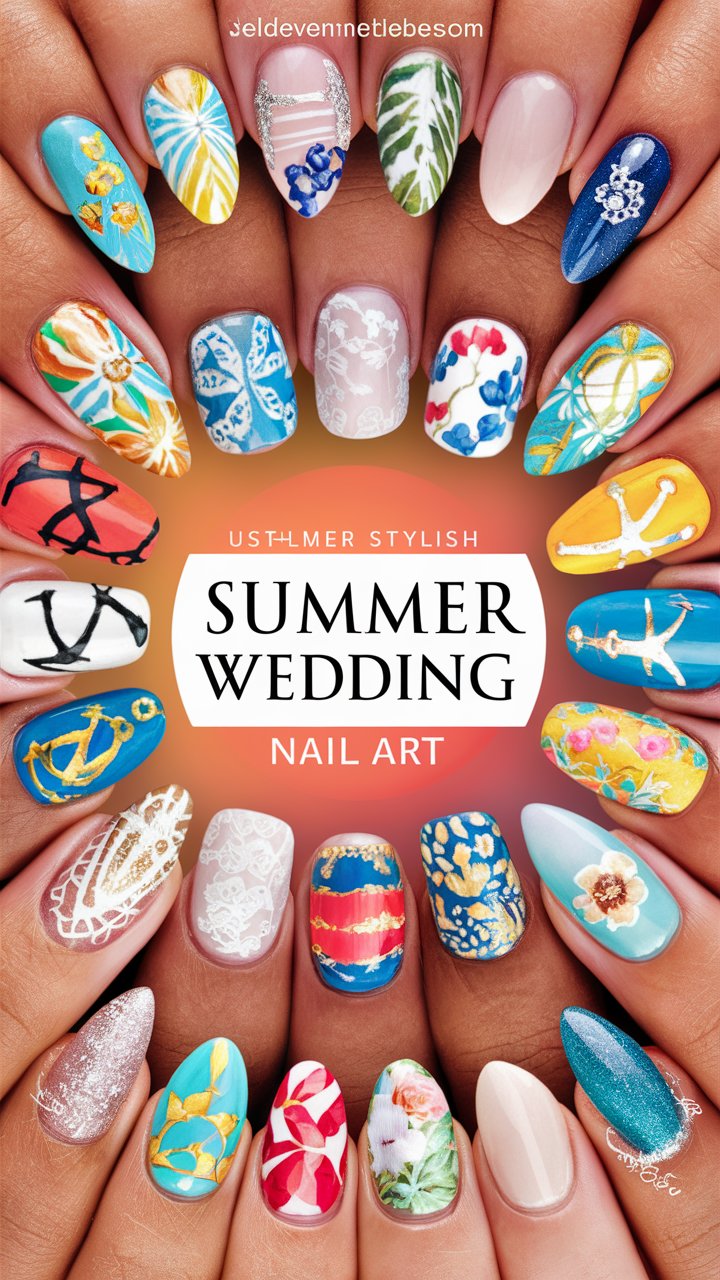 20 Summer Wedding Nails