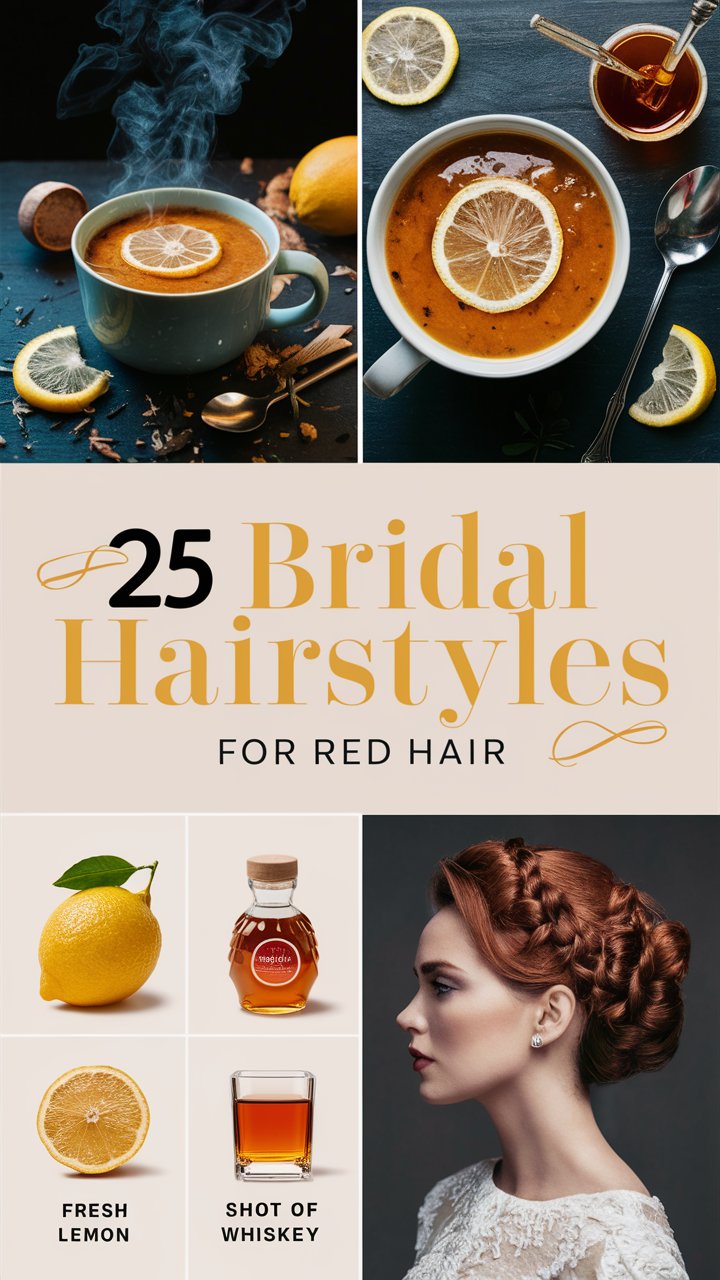 25 Bridal Hairstyles for Red Hair