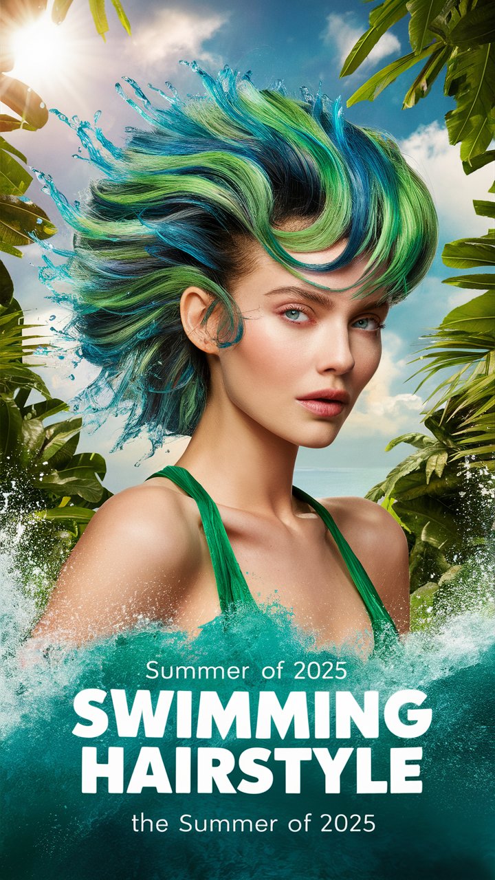 Swimming Hairstyles – Summer Ideas 2025