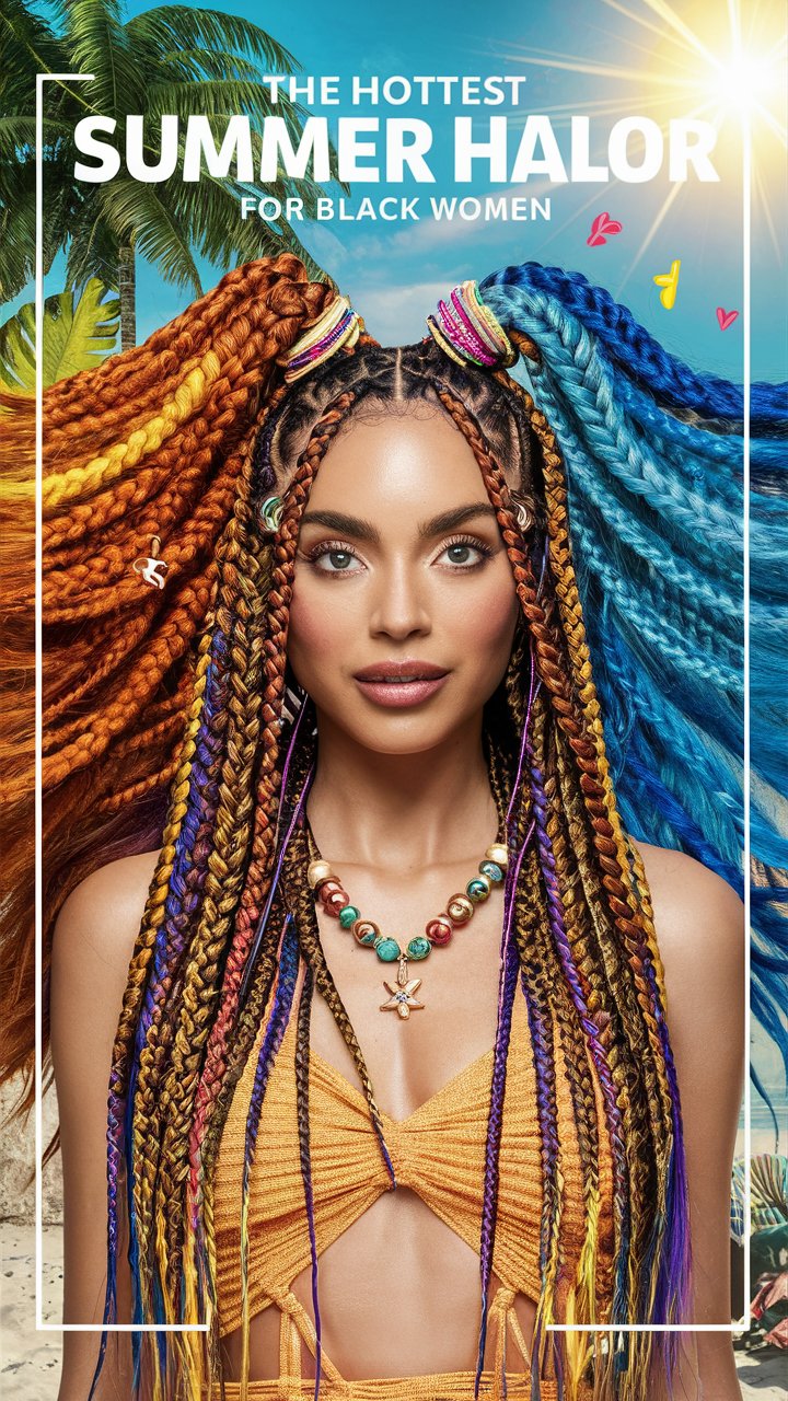 The Hottest Summer Hair Colors for Black Women